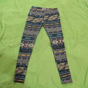 Forever 21 Tribal Print Leggings